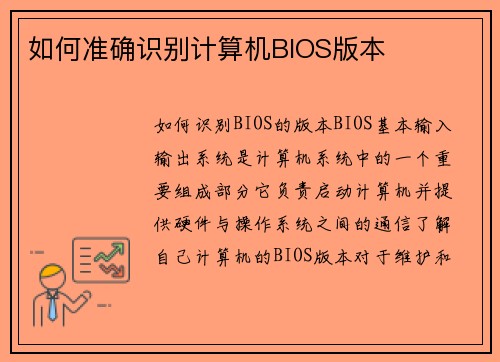 如何准确识别计算机BIOS版本